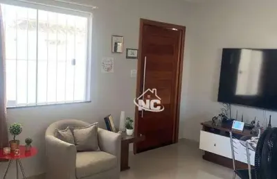 Casa com 2 quartos à venda, 88 m² por r$ 450.000 - jardim atlântico central (itaipuaçu) - maricá/rj
