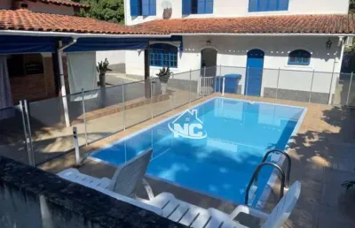 Casa com 5 quartos à venda, 600 m² por r$ 990.000 - recanto de itaipuaçu - maricá/rj