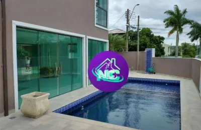 Novos começos vende - magnifica casa com 4 quartos à venda - aceita permuta!, 353 m² por r$ 2.850.000 - camboinhas - niterói/rj