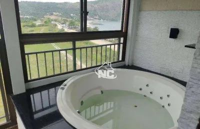Cobertura com 2 dormitórios à venda, 120 m² por r$ 990.000,00 - camboinhas - niterói/rj