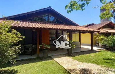 Casa com 3 quartos à venda, 360 m² por r$ 840.000 - várzea das moças - niterói/rj
