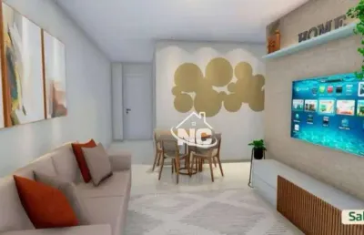 Apartamento com 2 quartos à venda, 67 m² por r$ 268.000 - maria paula - são gonçalo/rj