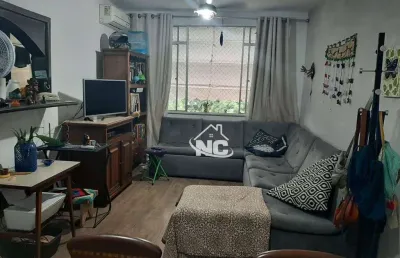 Apartamento com 2 quartos à venda, 72 m² por r$ 320.000 - santa rosa - niterói/rj