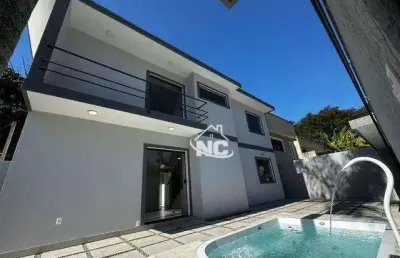 Casa com 4 quartos à venda, 190 m² por r$ 945.000 - itaipu - niterói/rj