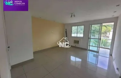 Apartamento com 2 quartos à venda, 80 m² por r$ 580.000 - itacoatiara - niterói/rj