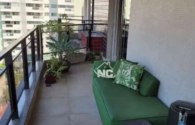 Apartamento 3 quartos a venda em santa rosa, 185 m2 todos suites por r$ 1.280.000 - santa rosa - niterói/rj