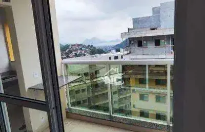 Apartamento com 2 quartos à venda, 68 m² por r$ 500.000 - largo da batalha - niterói/rj