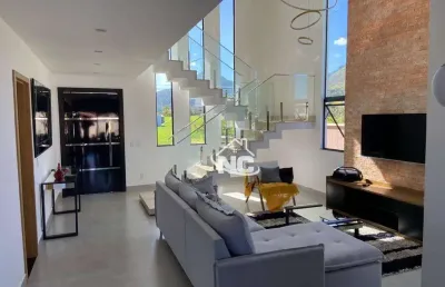 Casa com 3 quartos à venda, 274 m² por r$ 2.000.000 - inoã - maricá/rj