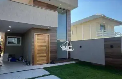 Casa com 3 quartos à venda, 100 m² por r$ 550. - jardim atlântico leste (itaipuaçu) - maricá/rj