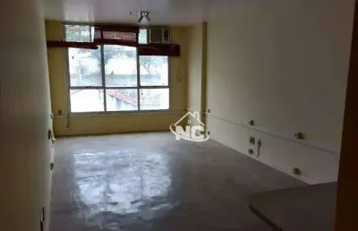 Sala para alugar, 35 m² por r$ 1.646,00/mês - centro - niterói/rj
