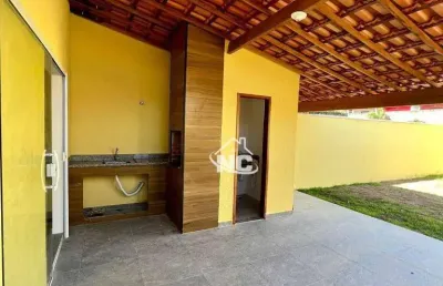 Casa com 3 quartos à venda, 108 m² por r$ 440.000 - jardim atlântico leste (itaipuaçu) - maricá/rj