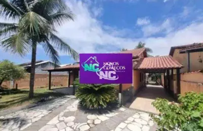 Casa em itaipuçu com 3 quartos à venda, 400 m² por r$ 650.000 - jardim atlântico central (itaipuaçu) - maricá/rj
