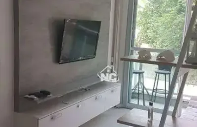 Apartamento com 2 quartos à venda, 59 m² por r$ 380.000 - badu - niterói/rj