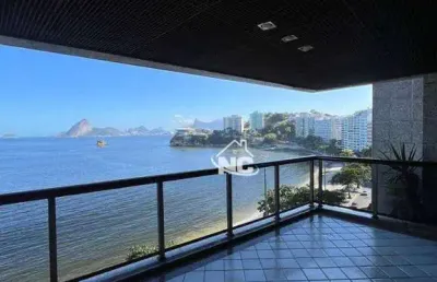 Apartamento com 4 quartos à venda, 377 m² por r$ 2.600.000 - ingá - niterói/rj