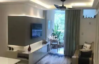 Apartamento com 3 quartos à venda, 92 m² por r$ 760.000 - santa rosa - niterói/rj