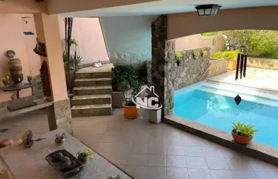 Casa com 5 quartos à venda, 500 m² por r$ 1.700.000 - camboinhas - niterói/rj