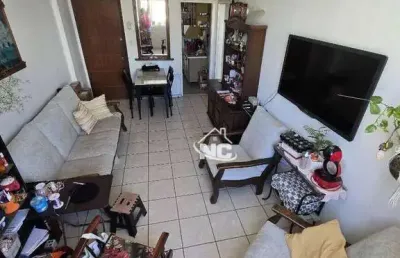 Apartamento com 2 dormitórios à venda, 60 m² por r$ 370.000,00 - santa rosa - niterói/rj