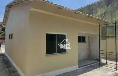 Casa com 2 dormitórios à venda, 69 m² por r$ 190.000,00 - manilha - itaboraí/rj