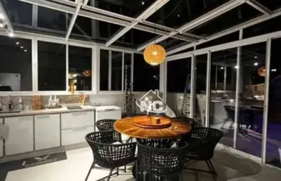 Cobertura com 2 dormitórios à venda, 128 m² por r$ 1.799.000,00 - icaraí - niterói/rj