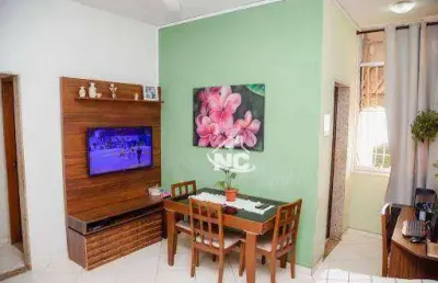 Apartamento com 2 dormitórios à venda, 49 m² por r$ 210.000,00 - barreto - niterói/rj
