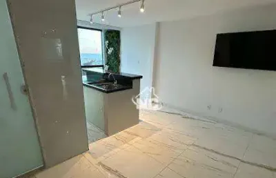 Flat com 1 quarto à venda, 28 m² por r$ 240.000 - jardim atlântico leste - maricá/rj
