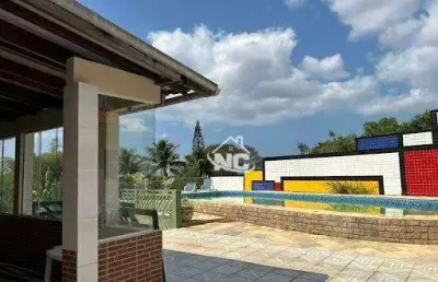 Casa com 5 quartos à venda, 810 m² por r$ 1.625.000 - chácara de inoã - maricá/rj