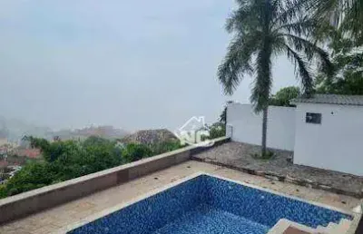 Casa com 6 dormitórios para alugar, 500 m² - piratininga - niterói/rj