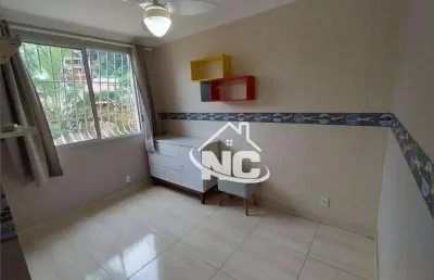 Apartamento com 2 quartos à venda, 55 m² por r$ 195.000 - caramujo - niterói/rj