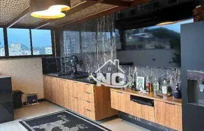 Cobertura com 3 quartos à venda, 170 m² por r$ 1.200 - fonseca - niterói/rj