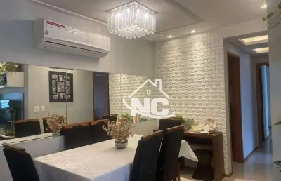 Apartamento condomínio oasis com 3 quartos à venda, 103 m² por r$ 1.200.000