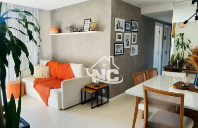 Apartamento com 3 quartos à venda, 95 m² por r$ 850.000 - santa rosa - niterói/rj