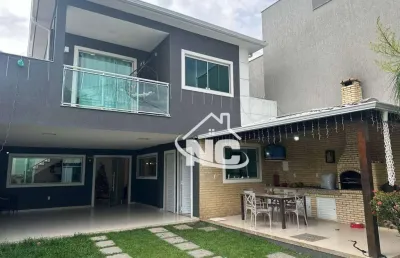 Casa no condominio lady day  com 3 quartos em itaboraí à venda, 210 m² por r$ 750.000 - ampliação - itaboraí/rj