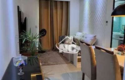 Apartamento com 2 dormitórios à venda, 62 m² por r$ 280.000,00 - colubande - são gonçalo/rj
