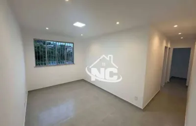 Apartamento com 2 quartos à venda, 59 m² por r$ 220.000 - santa rosa - niterói/rj