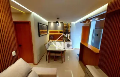 Apartamento no condominio enterprise com 2 quartos à venda, 62 m² por r$ 450.000 - centro - itaboraí/rj