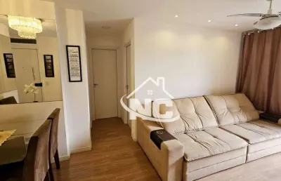 Apartamento com 2 quartos s à venda, 65 m² por r$ 400.000 - santa rosa - niterói/rj