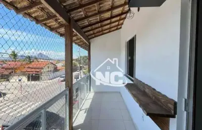 Apartamento com 2 quartos à venda, 87 m² por r$ 320.000 - itaipuaçu - maricá/rj