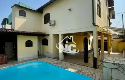 Casa com 3 quartos à venda, 164 m² por r$ 510.000 - centro (manilha) - itaboraí/rj