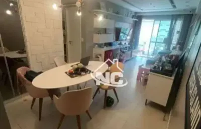 Apartamento com 3 quartos à venda, 98 m² por r$ 860.000 - santa rosa - niterói/rj