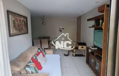 Apartamento com 3 quartos à venda, 115 m² por r$ 680.000 - santa rosa - niterói/rj