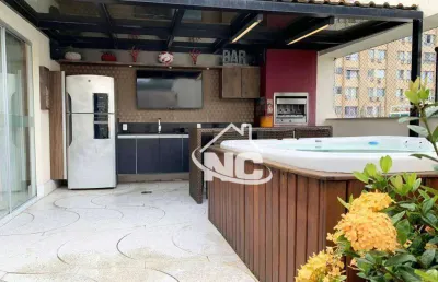 Cobertura com 4 quartos à venda, 260 m² por r$ 2.450.000 - icaraí - niterói/rj
