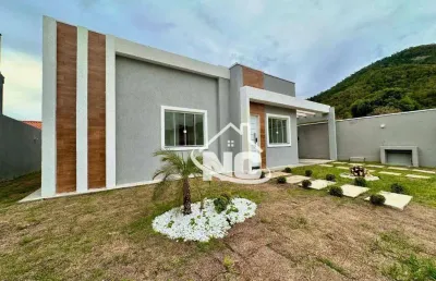 Casa com 3 dormitórios à venda, 91 m² por r$ 460.000,00 - ubatiba - maricá/rj