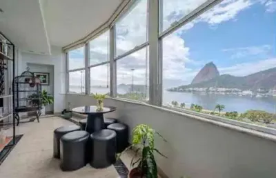 Apartamento frente praia do flamengo com 4 quartos à venda, 453 m² por r$ 4.500.000 - flamengo - rio de janeiro/rj