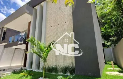 Casa com 3 dormitórios à venda, 230 m² por r$ 1.490.000,00 - maria paula - são gonçalo/rj