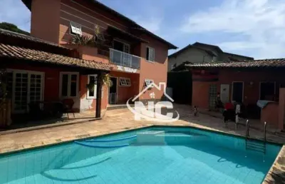 Casa com 4 quartos à venda, 314 m² por r$ 1.190.000 - badu - niterói/rj