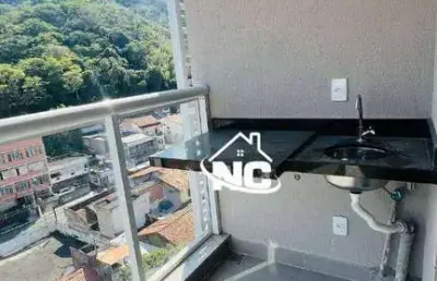 Apartamento com 2 quartos à venda, 58 m² por r$ 426.000 - santa rosa - niterói/rj