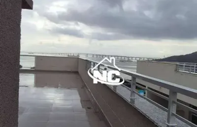 Cobertura com 4 dormitórios à venda, 212 m² por r$ 3.300.000,00 - centro - niterói/rj