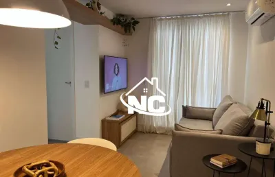 Apartamento com 2 quartos à venda, 46 m² por r$ 420.000 - centro - niterói/rj