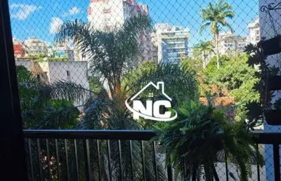 Apartamento com 3 quartos à venda, 115 m² por r$ 695.000 - santa rosa - niterói/rj