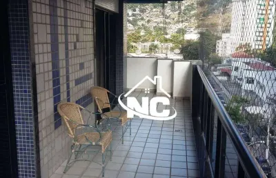 Apartamento com 4 quartos à venda, 181 m² por r$ 850.000 - santa rosa - niterói/rj